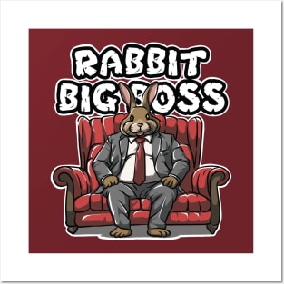 rabbit boss Posters and Art